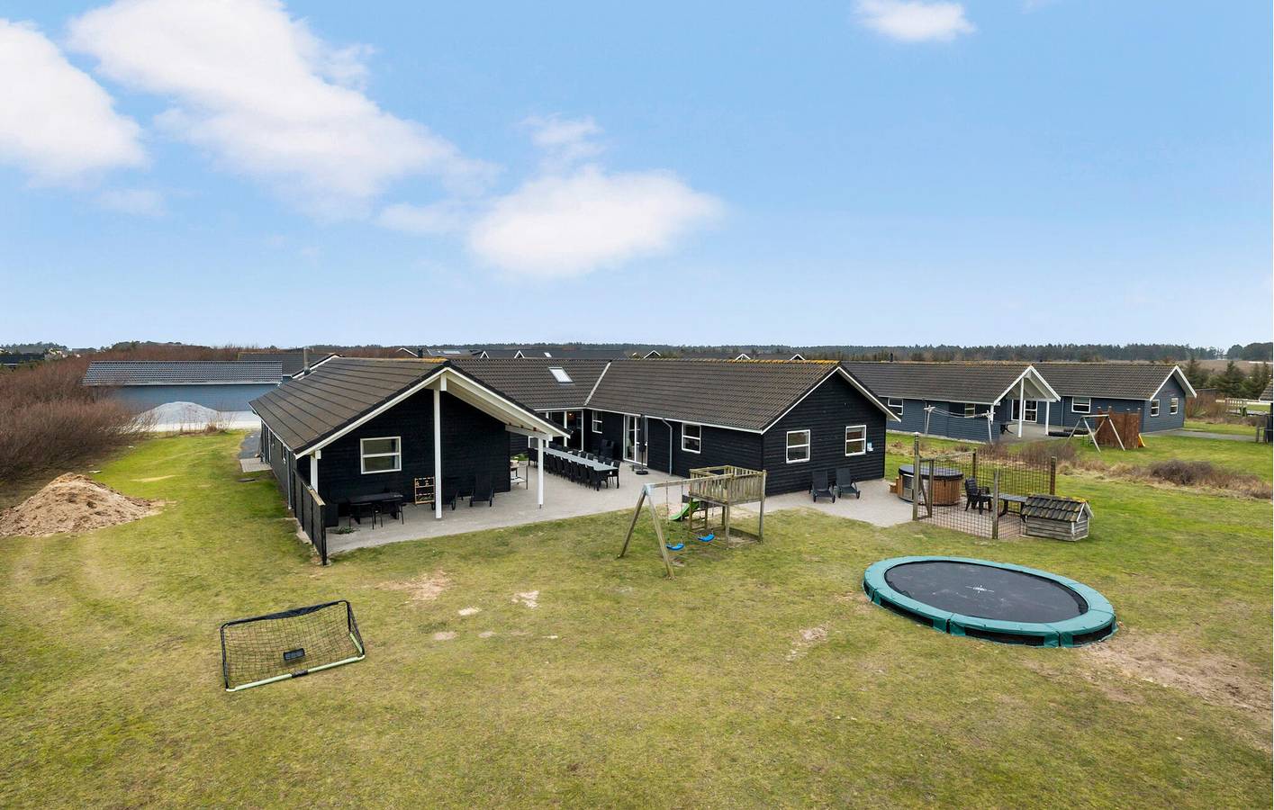 Ferienhaus für 22 Personen mit Terrasse in Nr. Lyngby, Hjørring und Umgebung