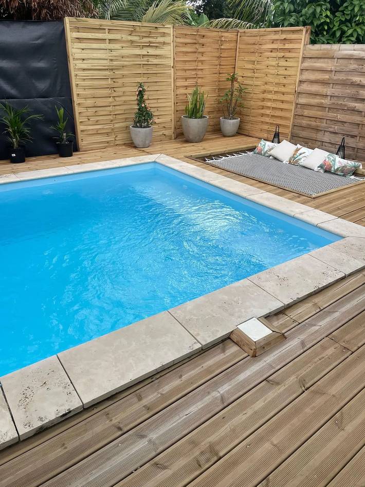 Bungalow acogedor Le Lamentin 20 m² piscina in Le Lamentin, Martinica