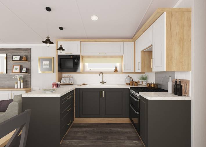 Caravan for 6 people in Northumberland