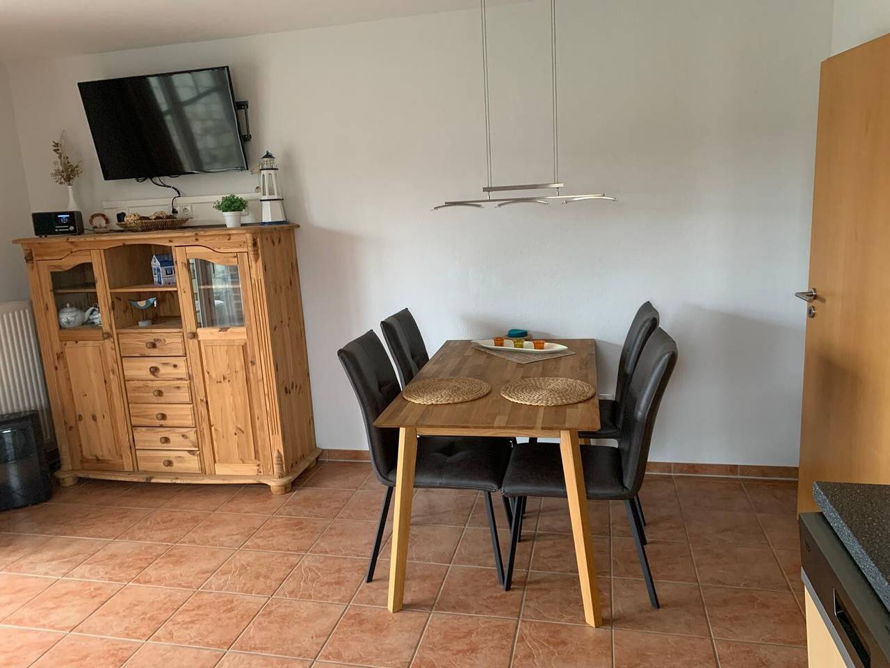 Apartamento entero, Apartamento 'Elsternestchen' con terraza privada, jardín compartido y Wi-Fi in Neßmersiel, Dornum