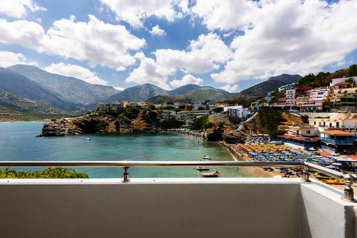 Ferienwohnung für 5 Personen, mit Ausblick und Balkon, kinderfreundlich in Bali (Kreta)