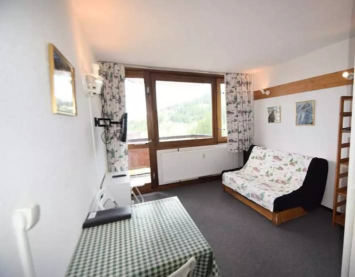 Location de vacances pour 2 personnes, avec vue dans La Plagne