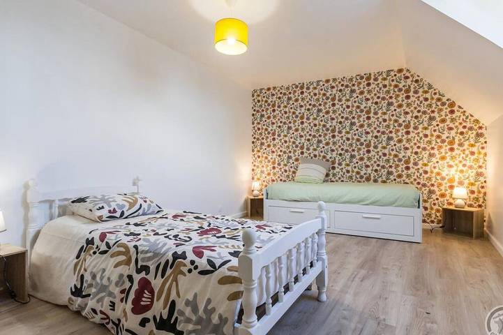Gemütliches Haus in Strandnähe mit Garten, Haustiere erlaubt in Siouville-Hague, Côte de la Déroute