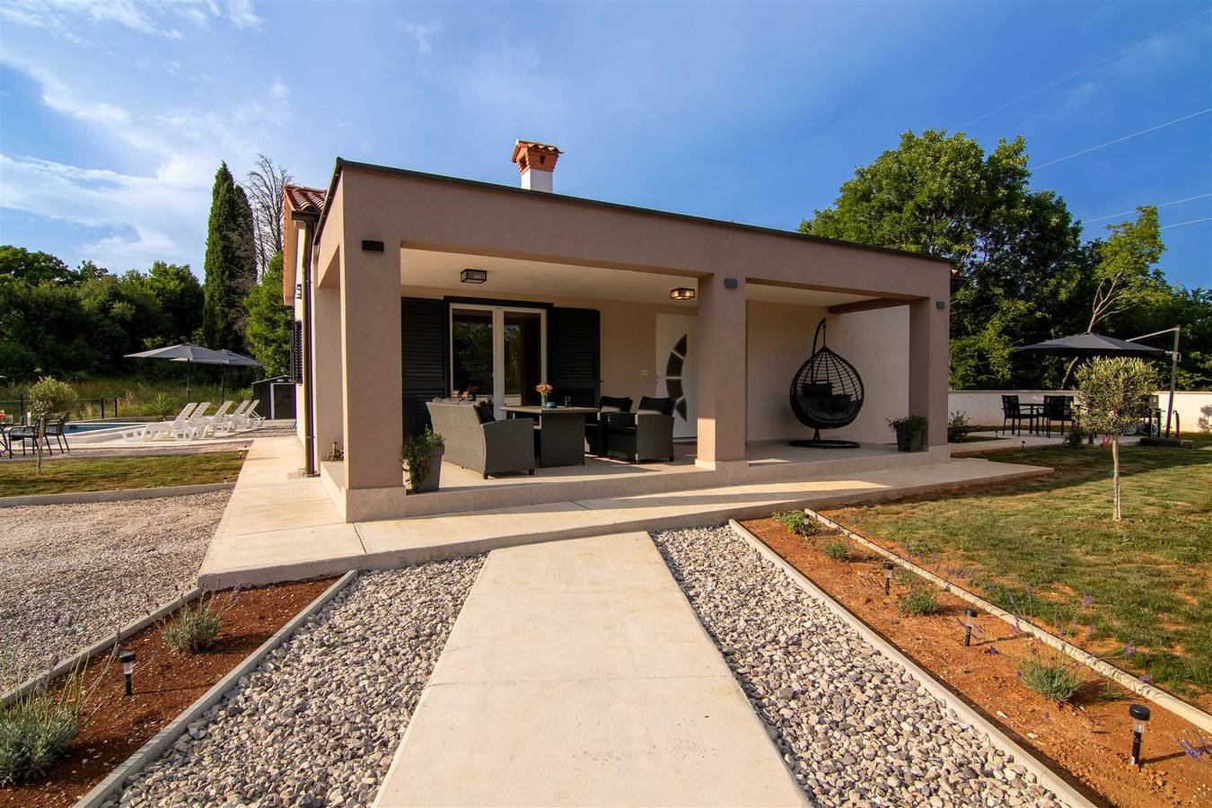 Villa Ese in Nedešćina, Adriatico Croato