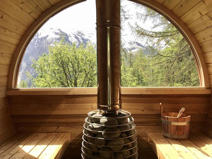 Ferienwohnung für 3 Personen, mit Balkon und Terrasse in Bellwald