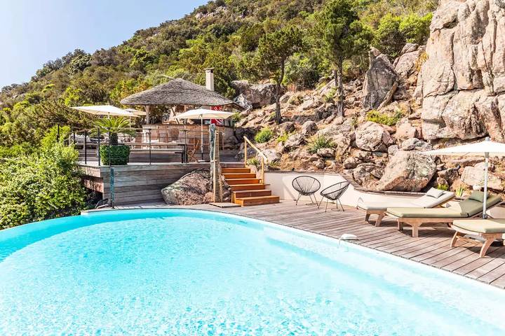 Villa pour 10 personnes, avec jardin et vue dans Palombaggia - 3