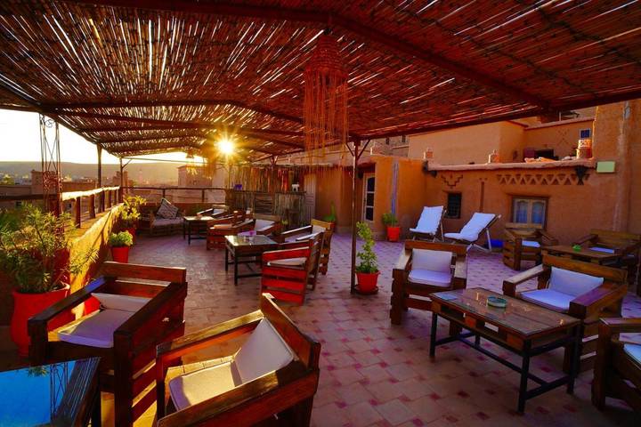 Chambre d’hôte pour 2 personnes, avec vue ainsi que vue sur le lac et terrasse, animaux acceptés dans Aït-ben-Haddou - 2