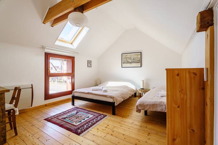 Chambre d’hôte pour 3 personnes, avec Jardin à Sand