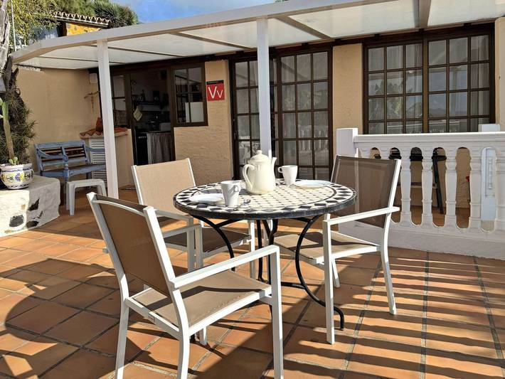Ferienhaus für 3 Personen, mit Terrasse und Garten sowie Pool und Ausblick auf La Palma - 4