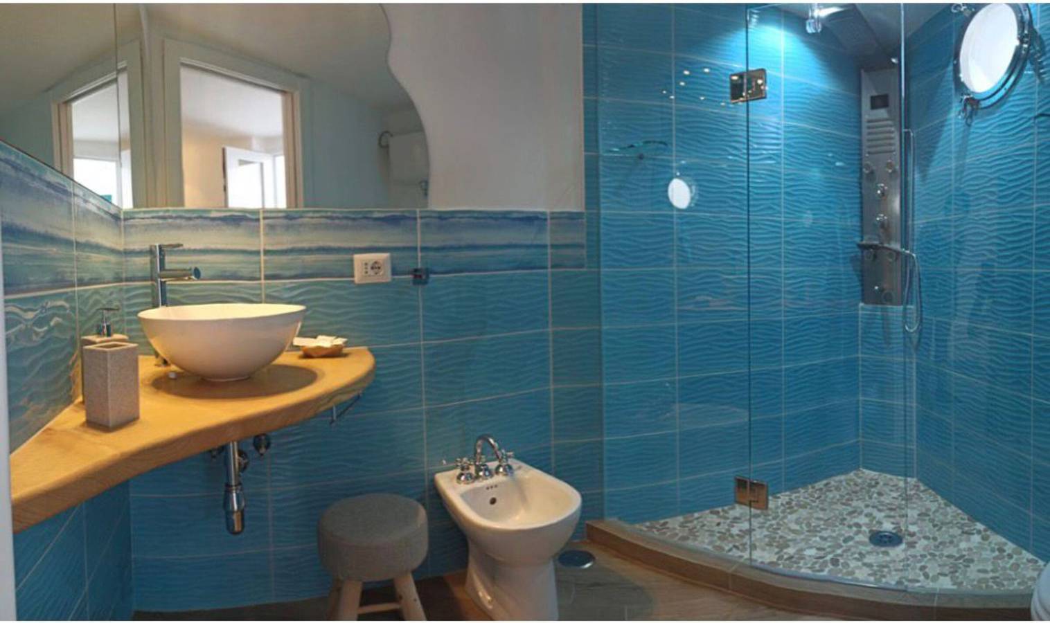 Zimmer 'Villa Le Palette - Ginestre' mit Meerblick, Wlan und Klimaanlage in Ponza, Latium