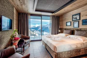 Hôtel pour 2 personnes, avec sauna ainsi que terrasse et piscine à La Thuile