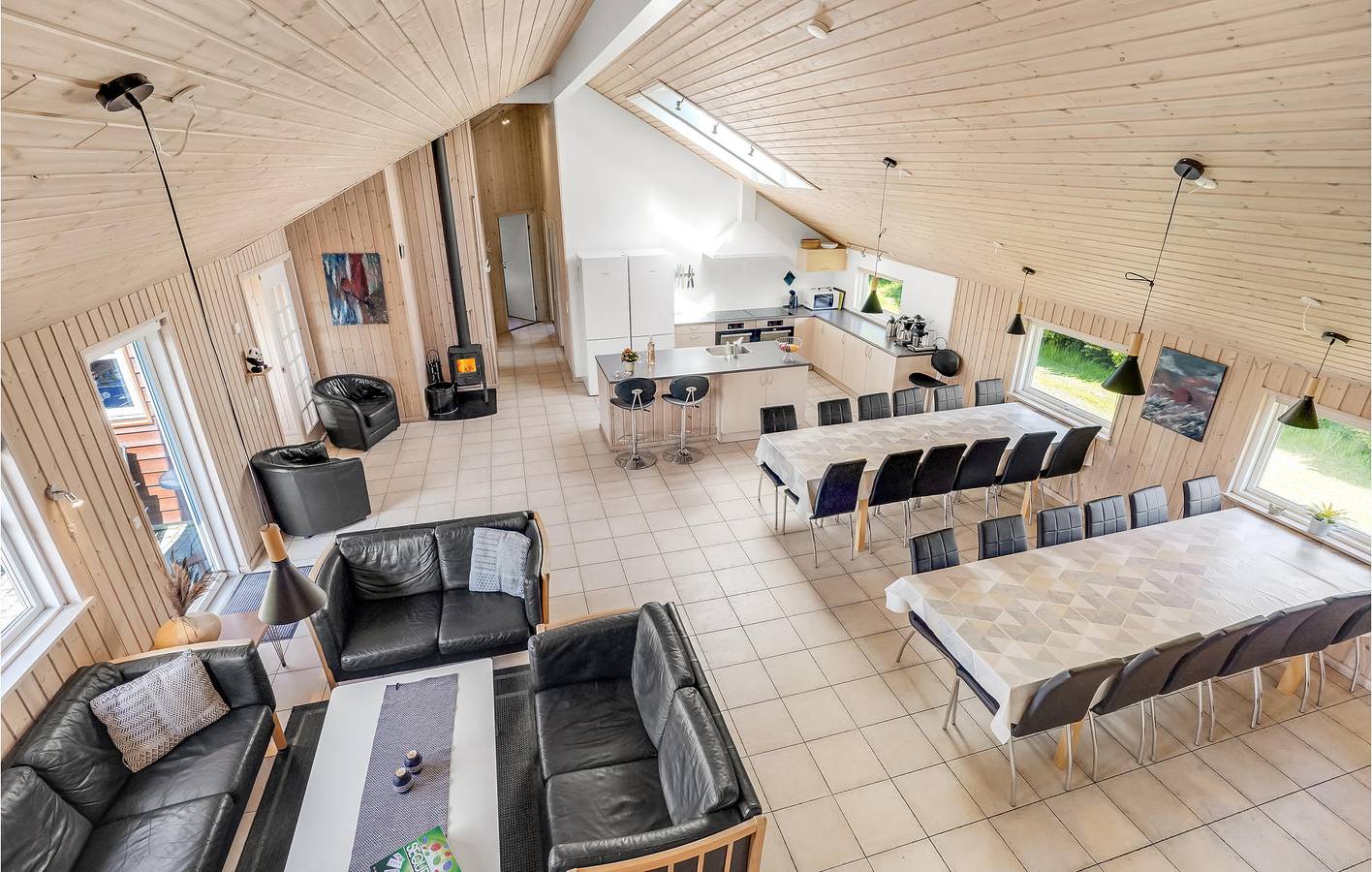 Maison de vacances pour 24 personnes avec terrasse in Mer Baltique suédoise