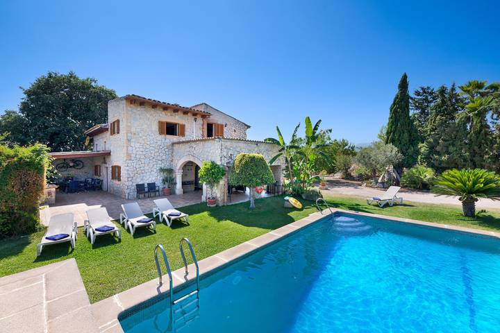 Finca für 6 Personen, mit Balkon und Garten