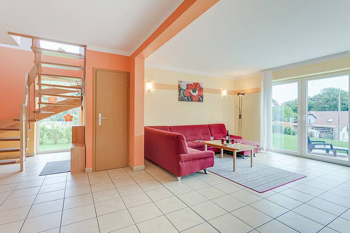 Maison de vacances pour 8 personnes avec jardin in Krakow am See,  Lacs du Mecklembourg