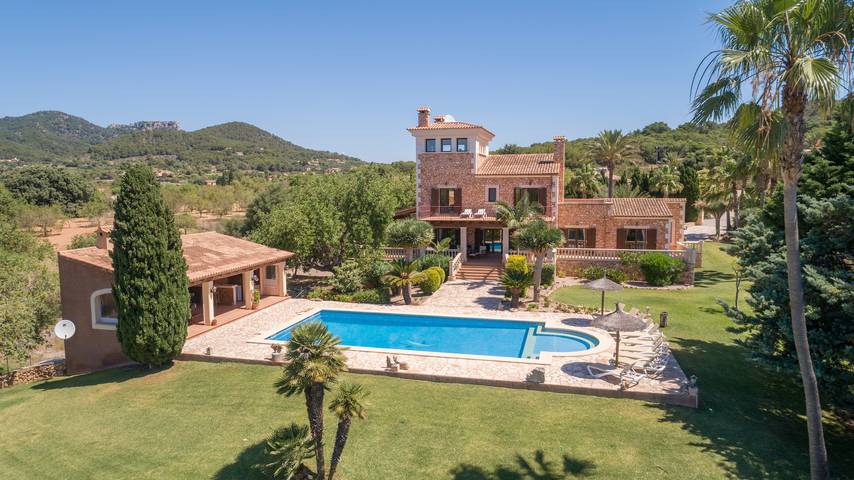 Finca mit Whirlpool für 10 Personen, mit Garten und Whirlpool sowie Pool auf Mallorca Süden - 3