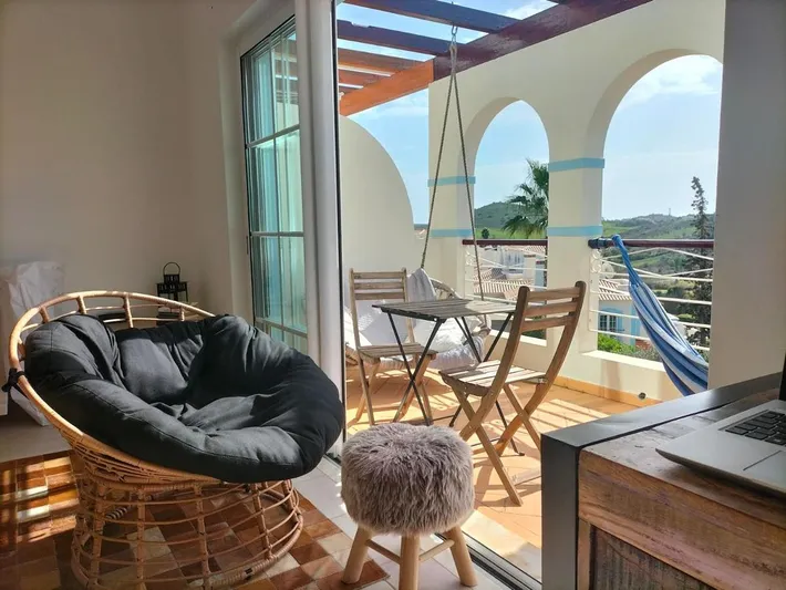 Ferienwohnung für 4 Personen, mit Pool und Ausblick sowie Terrasse - 1