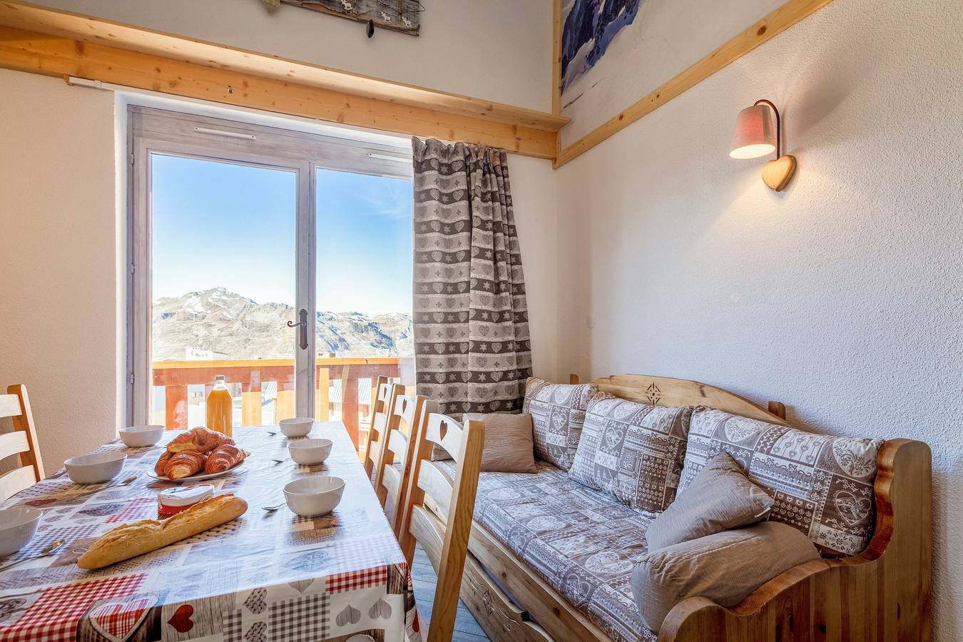 Entire apartment, Charming 42 m² apartment in Val Thorens - Mountain views in Val Thorens, Les Trois Vallées