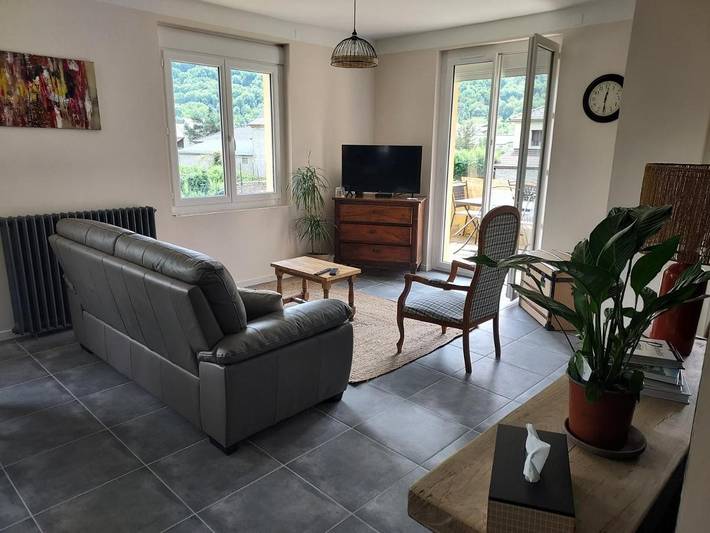 Location de vacances pour 5 personnes, avec jardin ainsi que balcon et vue à Auzat - 3