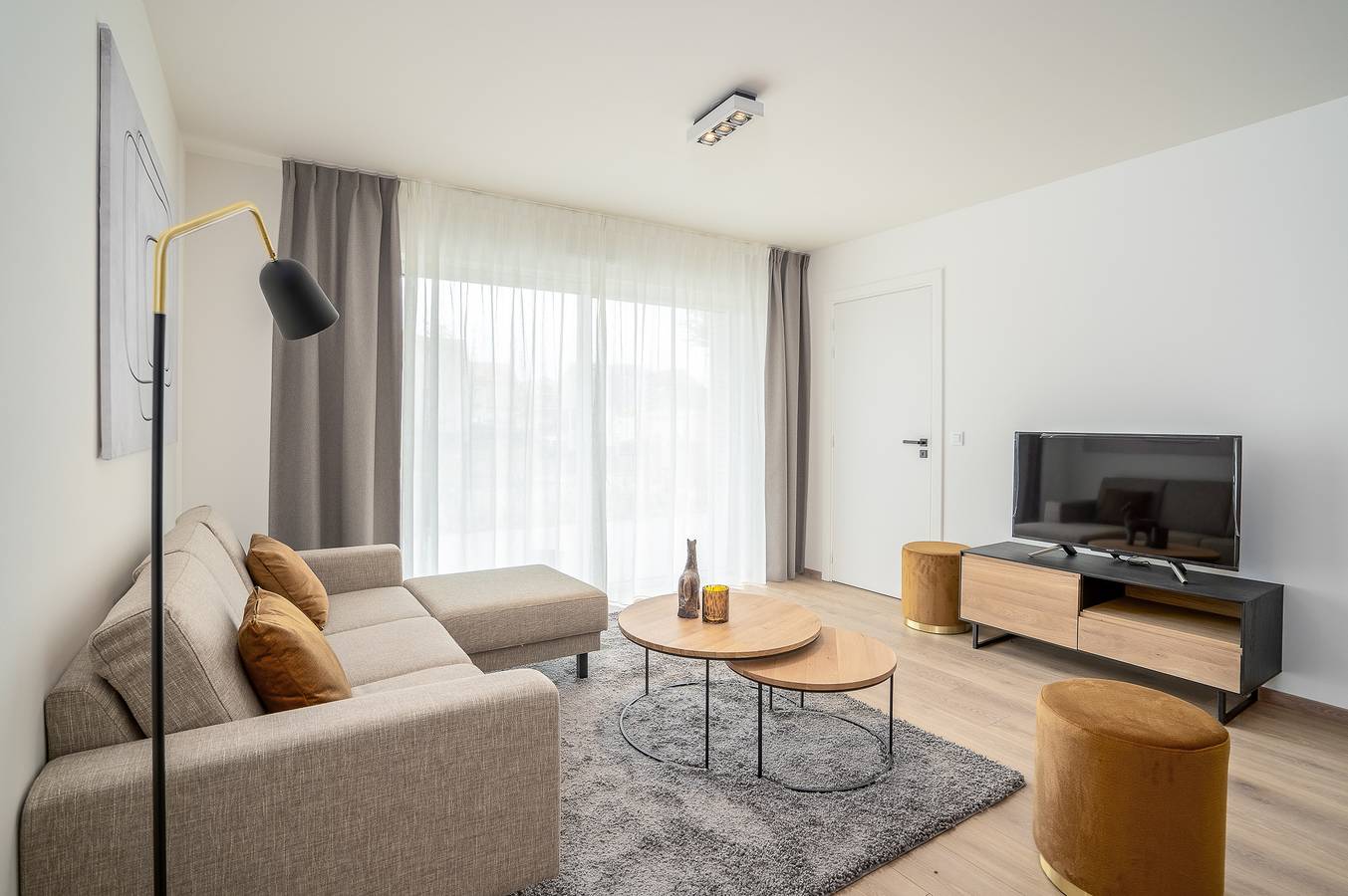 Evancy Trésors d'Opale — [Premium] Apartment with 3 rooms 1 with double beds, 1 with 2 single beds & 1 bunk beds in Sainte Cécile Plage, Camiers
