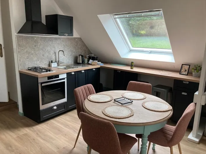 Apartamento de vacaciones para 7 personas, con vistas y jardín - 1