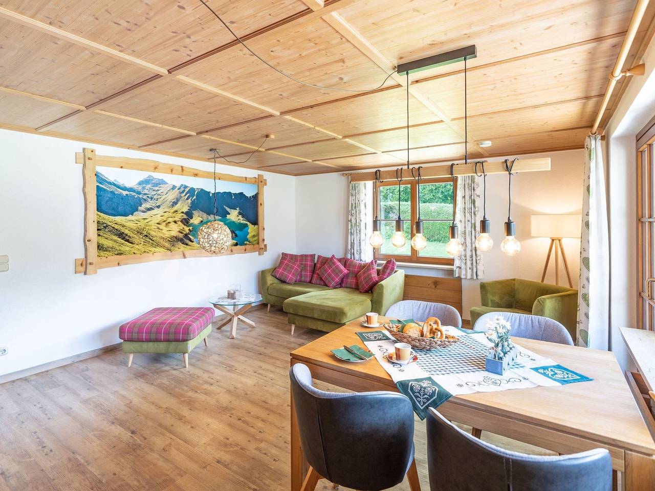 Ganze Ferienwohnung, Landhaus Schenk / Hirschbach - Landhaus Schenk / Hirschbach in Bad Oberdorf, Bad Hindelang