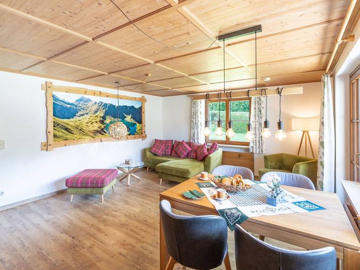 Ferienwohnung für 2 Personen, mit Terrasse, kinderfreundlich in Bad Hindelang - 2