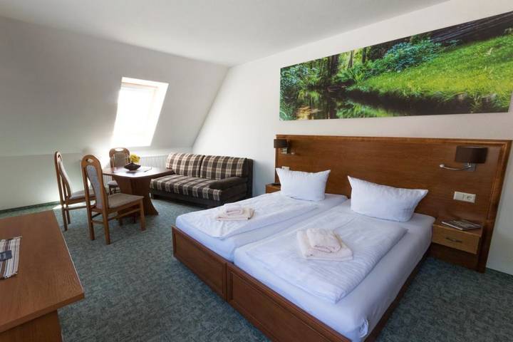 Ferienhaus für 3 Personen, mit Terrasse und Garten in Raddusch