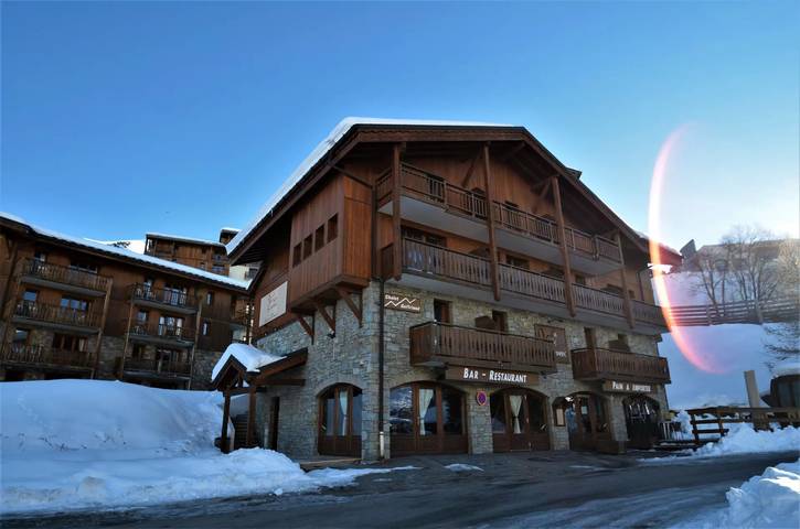 Chalet pour 10 personnes, avec balcon dans Les Menuires