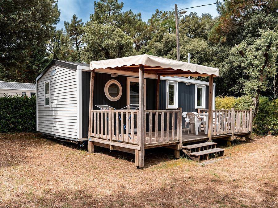 Camping Oléron Saint Tro'Park - Mobilheim 6 personen - Confort Plus 27 m² in Saint-Trojan-les-Bains, Côte de Beauté