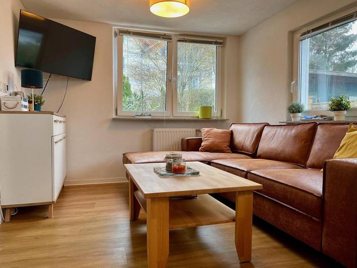 Ferienhaus für 4 Personen, mit Garten und Ausblick, mit Haustier in Binz