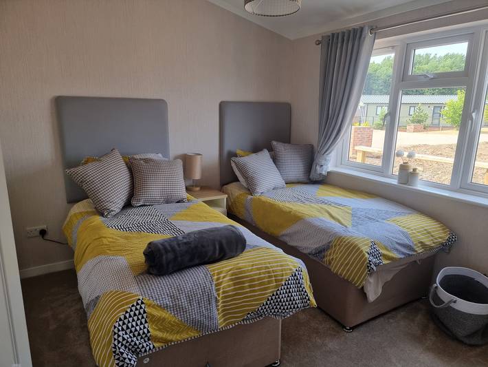 Lodge für 4 Personen mit Garten in Routh, Östliches Yorkshire