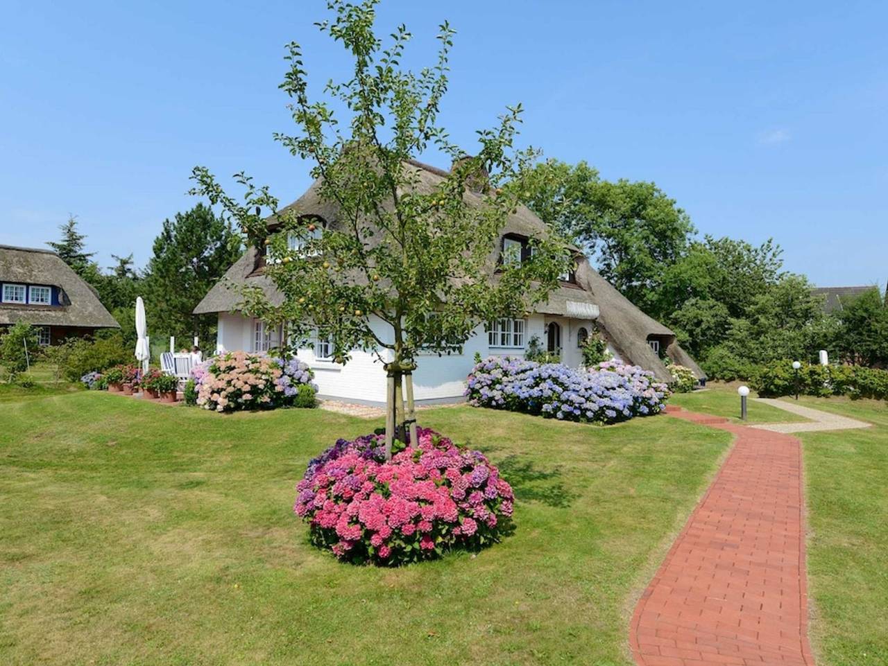 Ganze Ferienwohnung, Dieksweg 3 - Pure Natur auf Idyll. Anwesen in Nieblum, Föhr