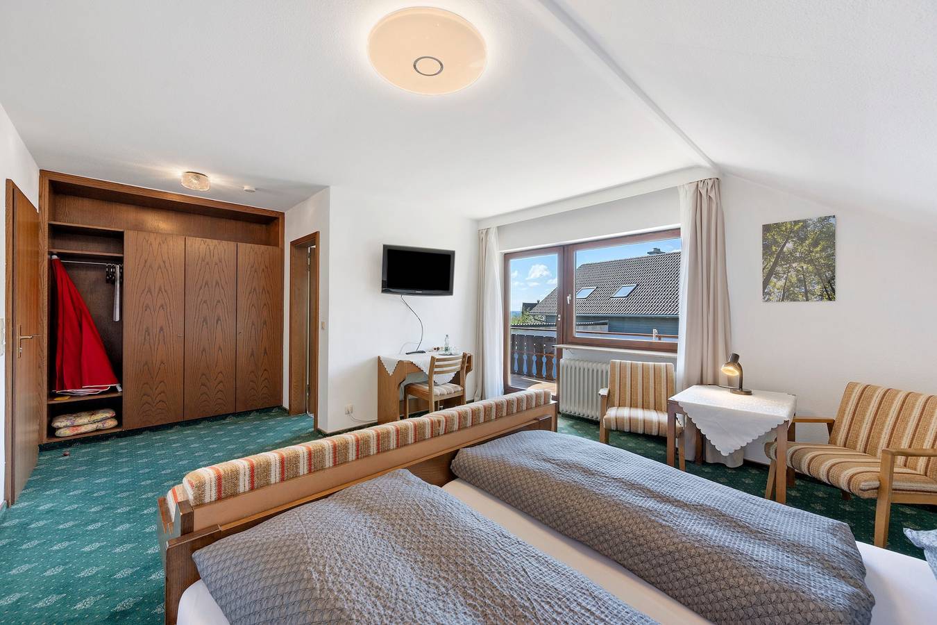 Zimmer 'Gästezimmer 5' mit Balkon und Wlan in Freudenstadt, Mittlerer Schwarzwald