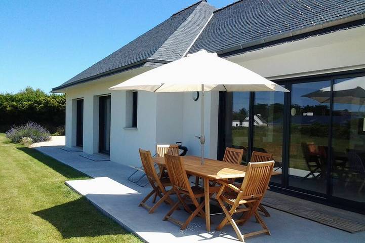 Location de vacances pour 4 personnes, avec jardin et terrasse dans Plage Du Pouldu Santec