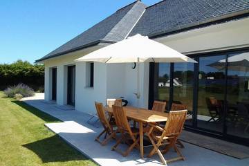 Location de vacances pour 4 personnes, avec terrasse et jardin dans Plage Du Pouldu Santec