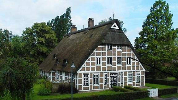 Haus am Fluß in Oberndorf-Oste, Cuxland