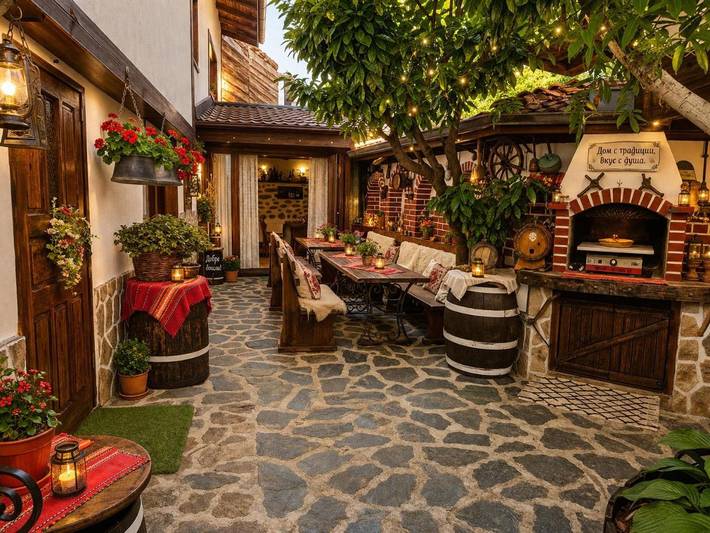 Location de vacances pour 12 personnes, avec vue et jardin, adapté aux familles dans Bansko - 3