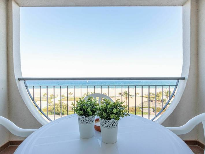 Appartement de vacances pour 3 personnes, avec jardin
