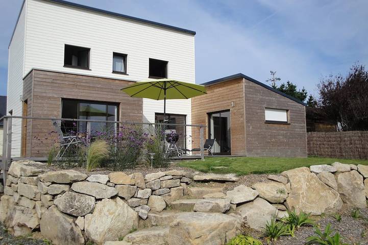 Location de vacances pour 6 personnes, avec Terrasse et Jardin dans Plage Penvern