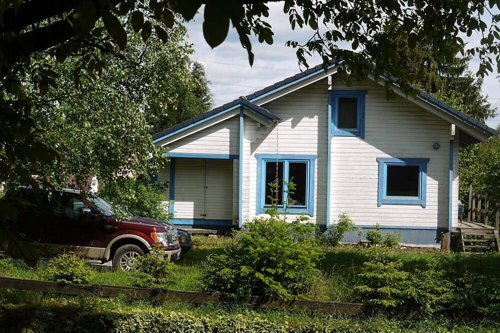 Gemütliche Abende im Blockhaus, am Kamin und in der holzbeheizten Finnlandsauna in Schefflenz, Neckar-Odenwald-Kreis