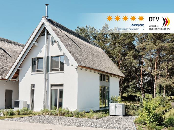 Ferienhaus für 6 Personen, mit Terrasse und Sauna sowie Garten in Loddin