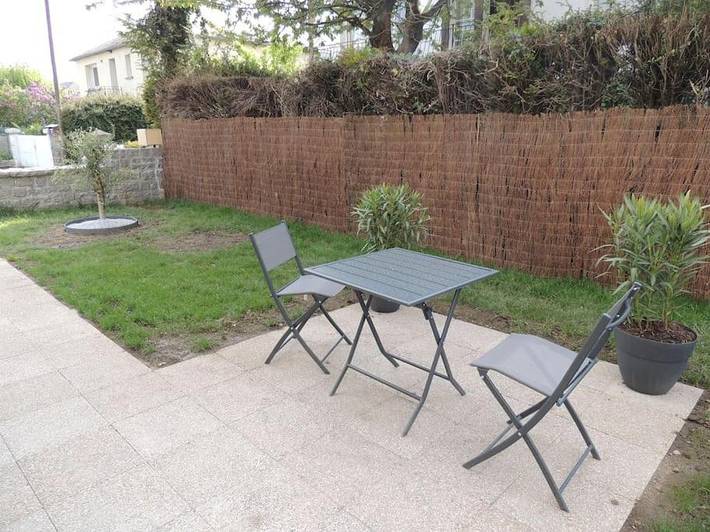Appartement de vacances pour 2 personnes, avec jardin