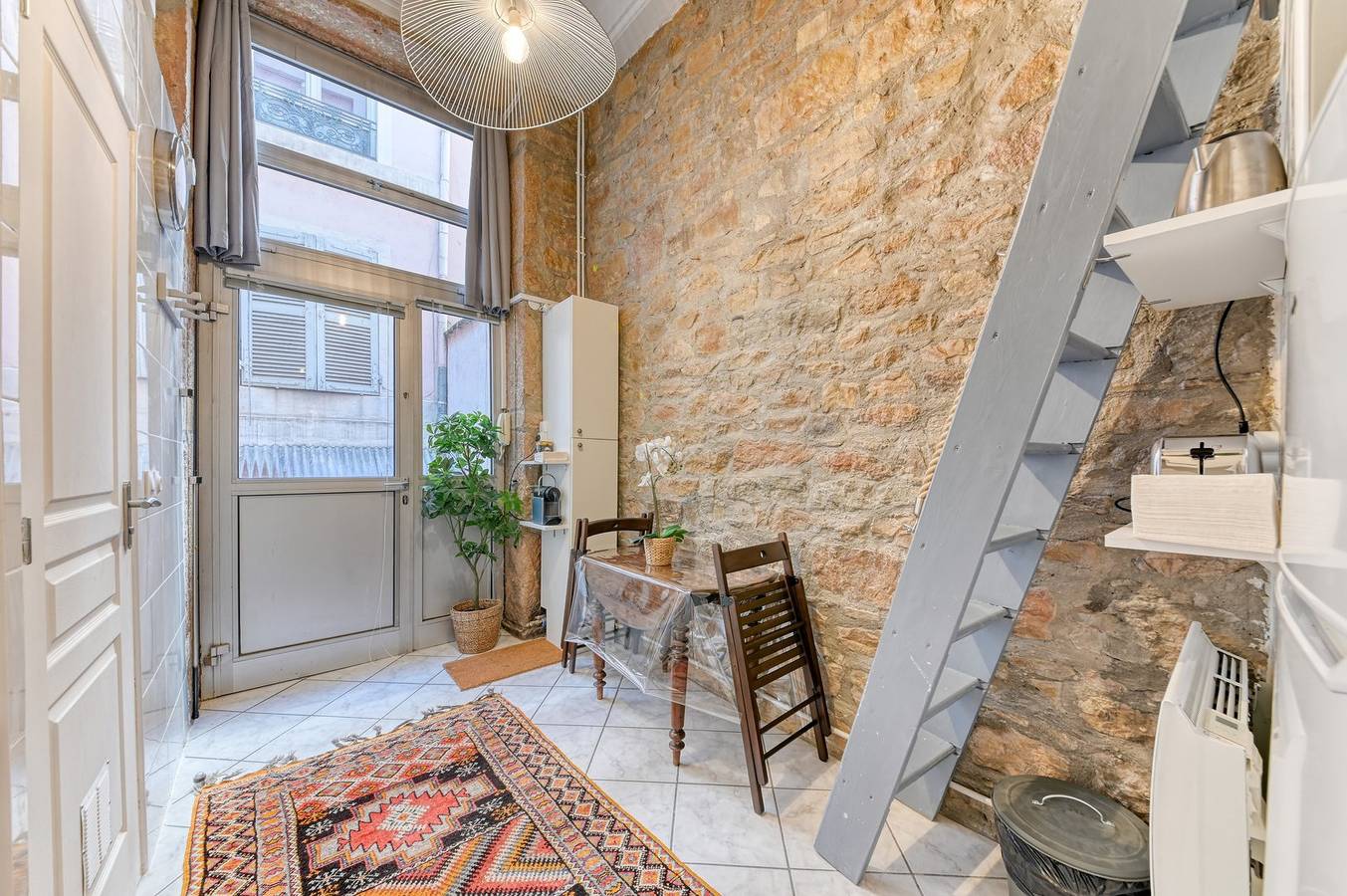 Estudio entero, Guestready essential - duplex Croix Rousse in Lyon, Ródano