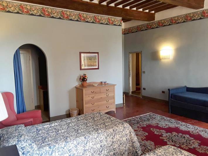 Maison d’hôte pour 2 personnes, avec balcon et vue à San Miniato - 4