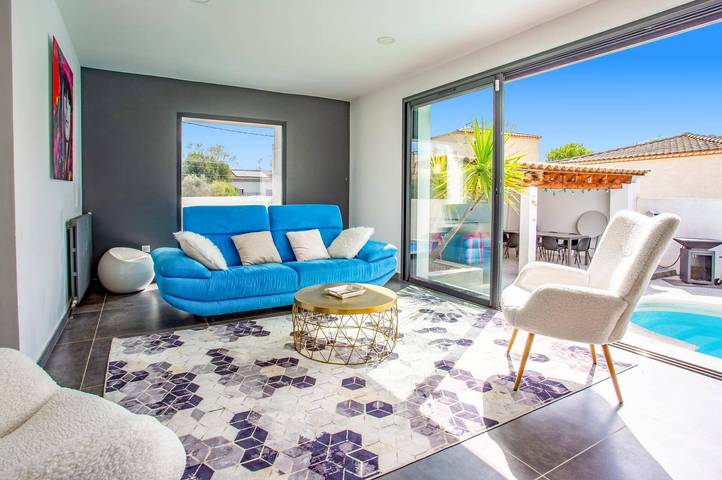 Villa pour 10 personnes avec jardin in Le Cailar, Côte méditerranéenne (France)