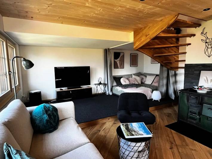 Ferienwohnung für 6 Personen, mit Sauna und Balkon in Hasliberg