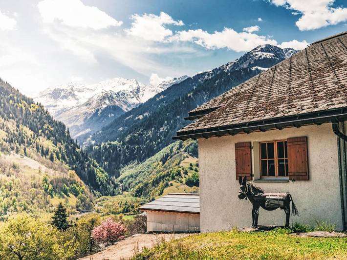 Ferienwohnung für 6 Personen, mit Balkon und Garten