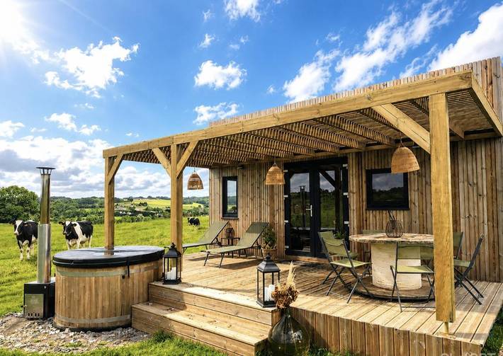 Location de vacances pour 6 personnes, avec jardin et vue dans Origny-en-Thiérache