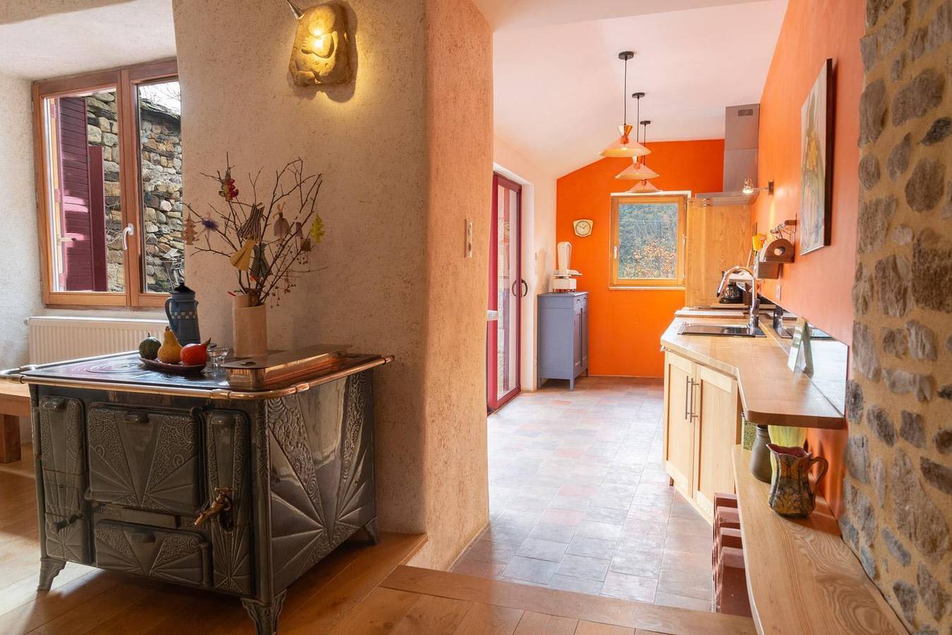 Chez Mamiethé in Ispagnac, Cevenas
