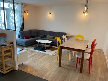 Gîte pour 5 personnes, avec balcon à Houilles